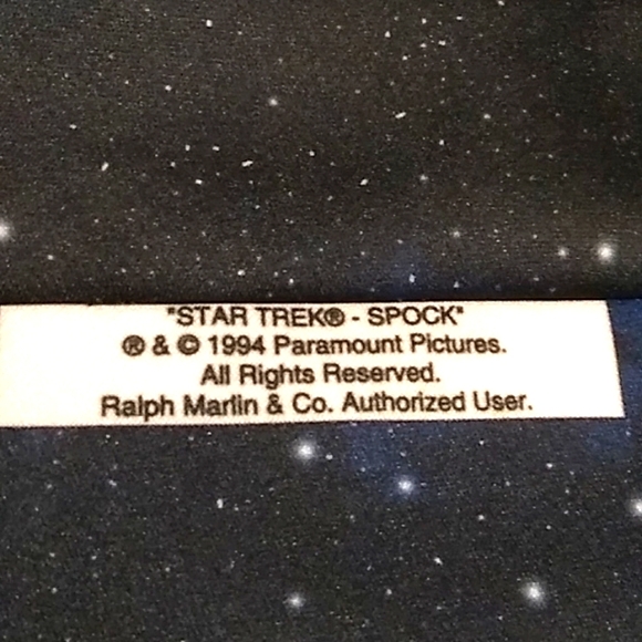 Nwot 1994 Spock Tie - Picture 6 of 6